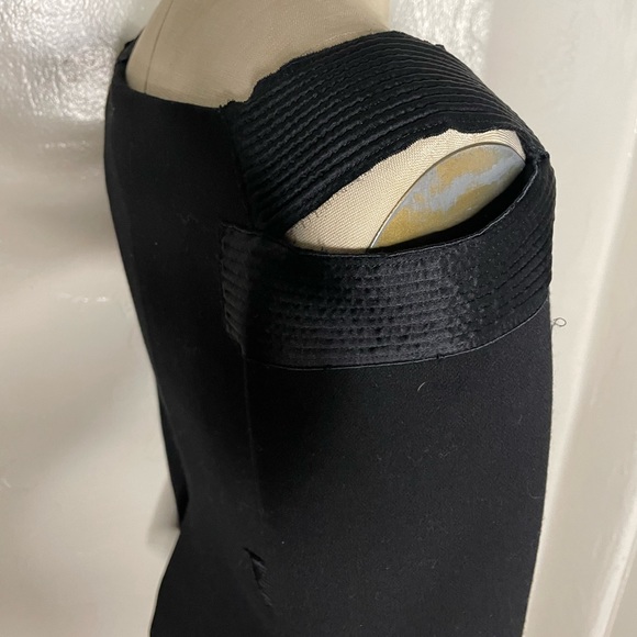 Prada black suit set jacket and skirt off shoulder size 40 - Picture 5 of 17